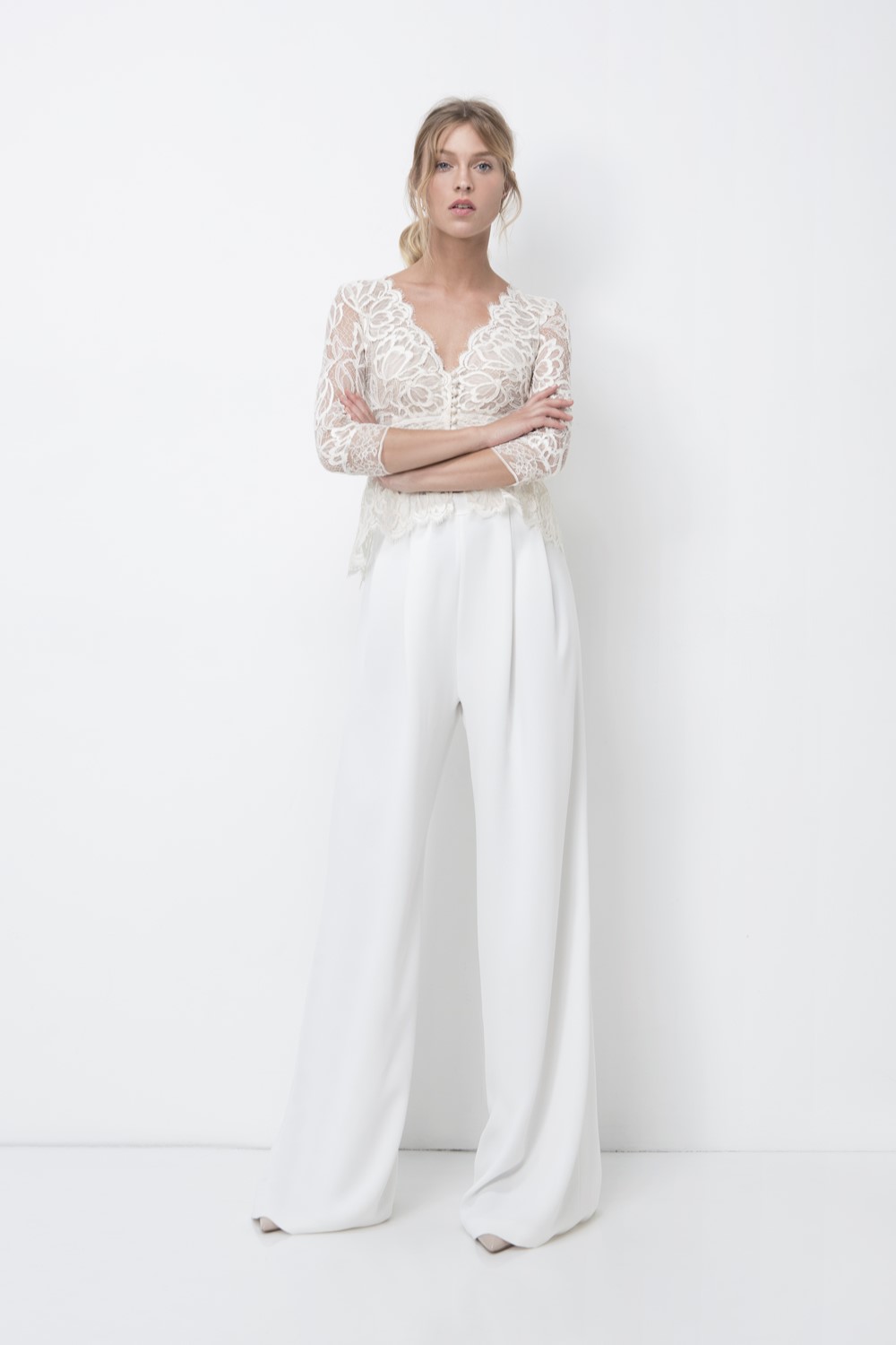 Eve Bridal Trousers from Lihi Hod's 2018 Bridal Collection