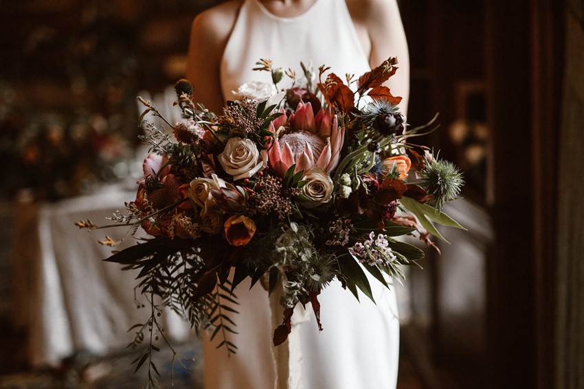 Opulent Modern Bridal Bouquet