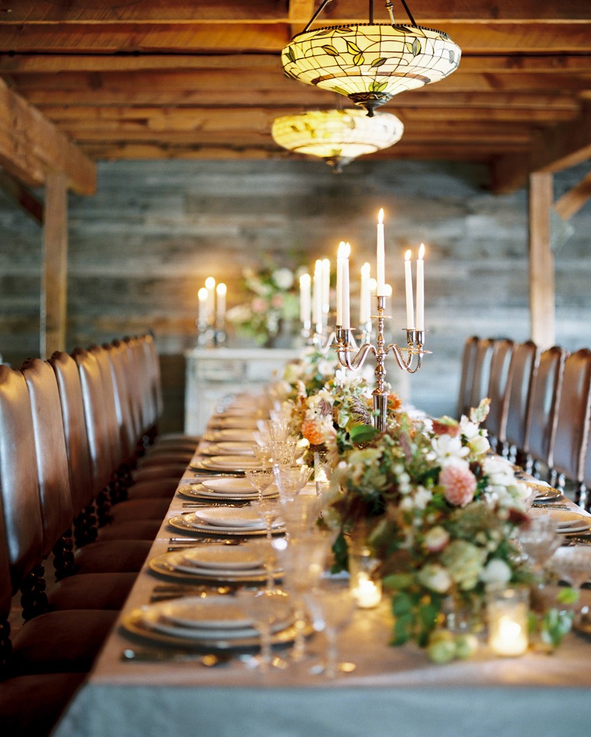 Romantic Vintage Wedding Table