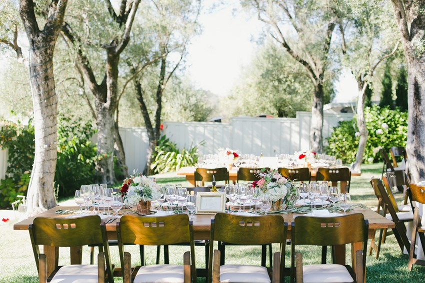 Winery Wedding Tables