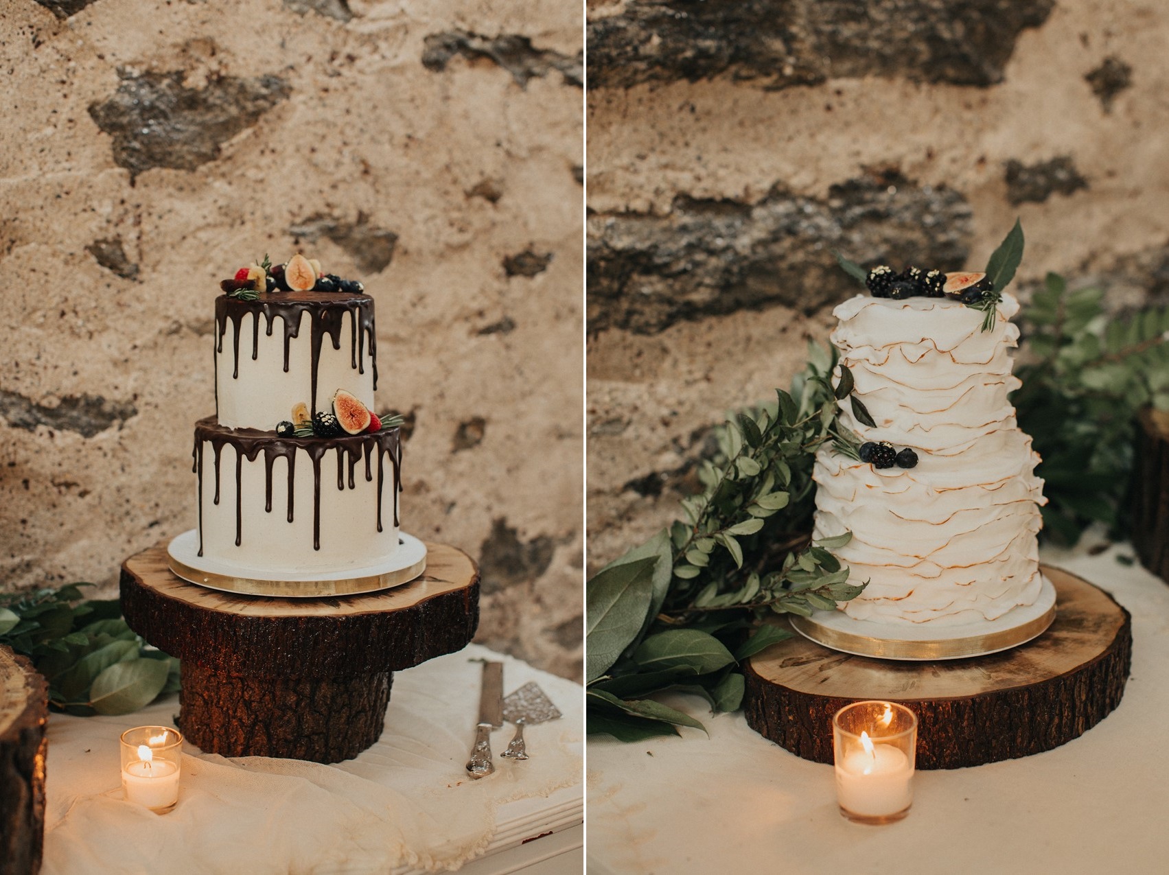 Drizzle Wedding Cake