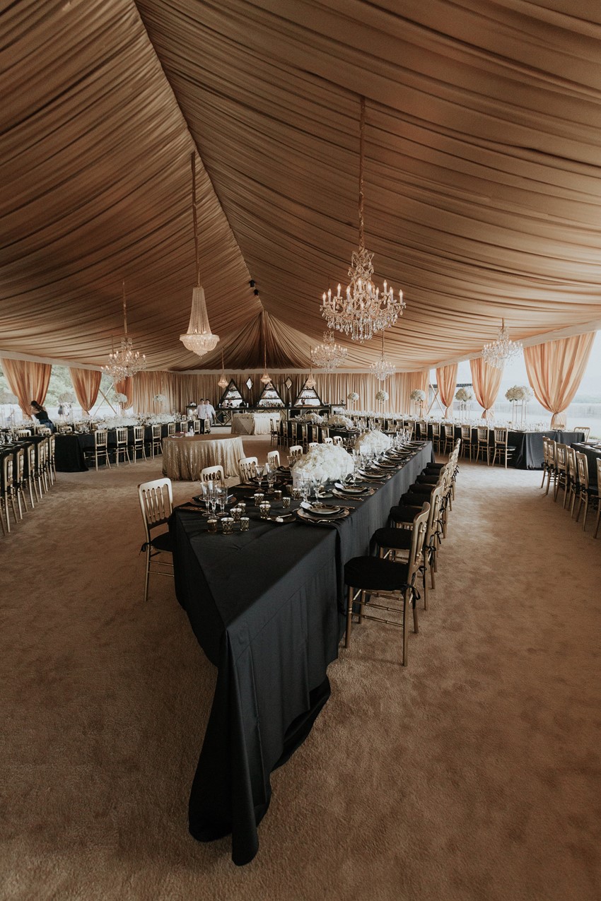 Luxe Biltmore Estate Wedding Reception