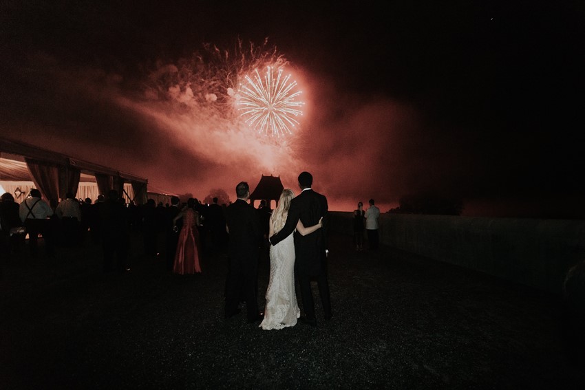 Wedding Fireworks at the Biltmore Estate
