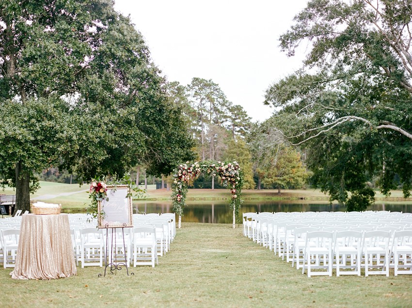Romantic Outdoor Wedding Ceremony