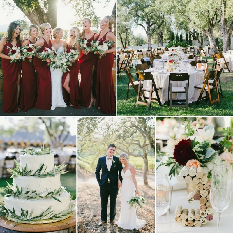 A Romantic Olive Infused Winery Wedding