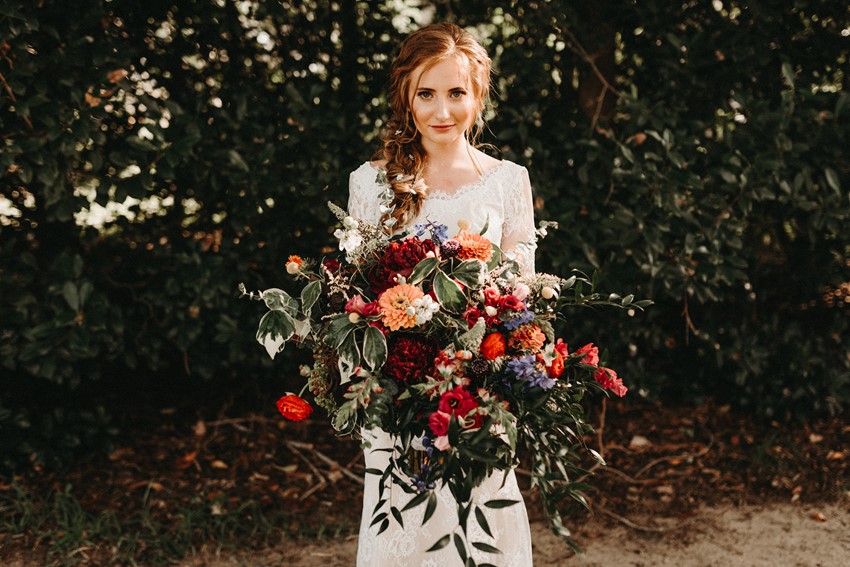 Colorful Bride's Bouquet