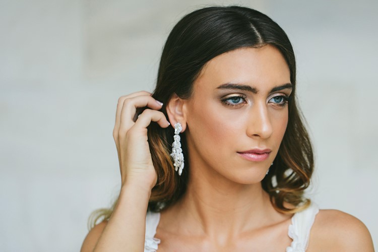 Bridal Earrings Edera Jewelry 2018 Tesora Collection