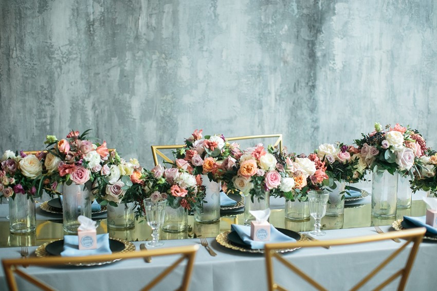 Romantic Spring Wedding Table