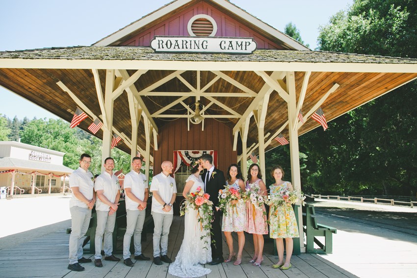 Roaring Camp Railroads Wedding