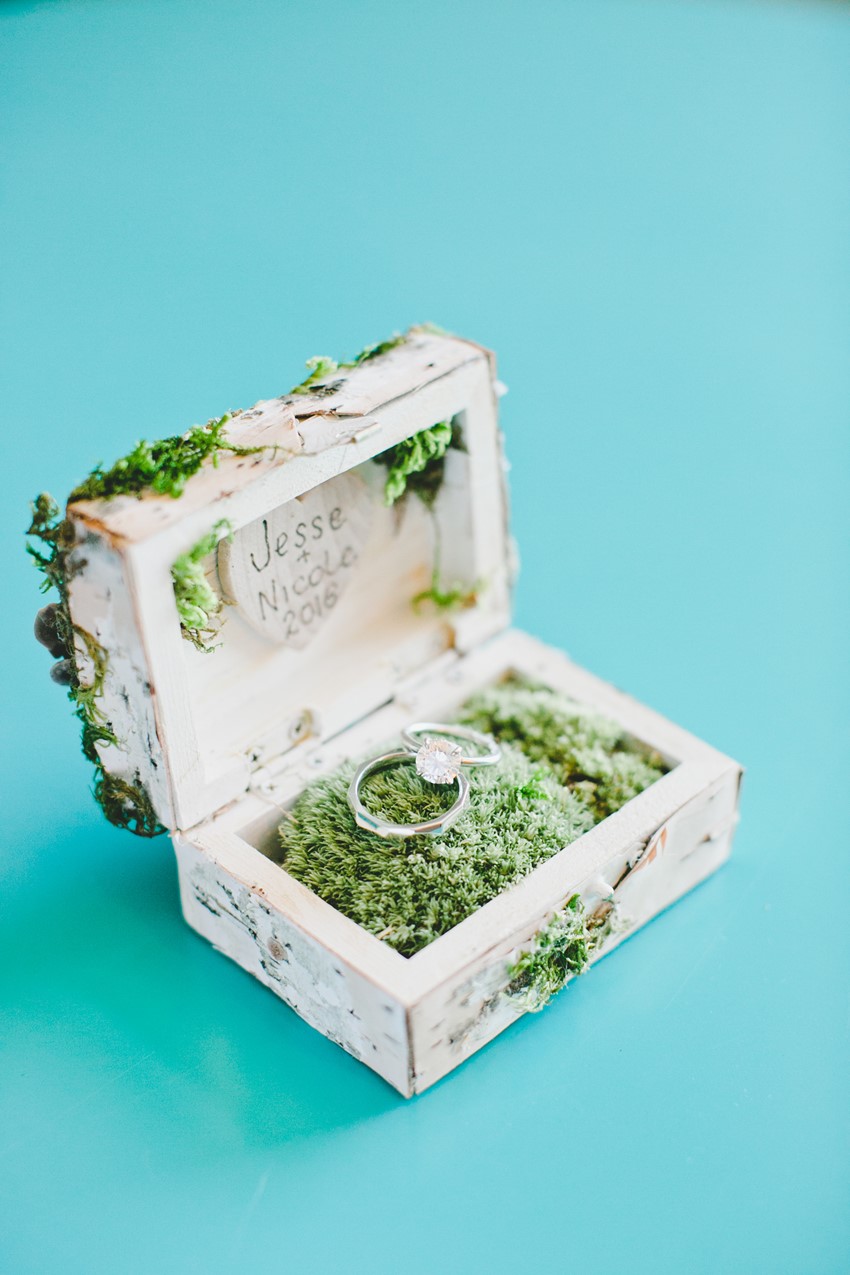 Woodland Wedding Ring Box