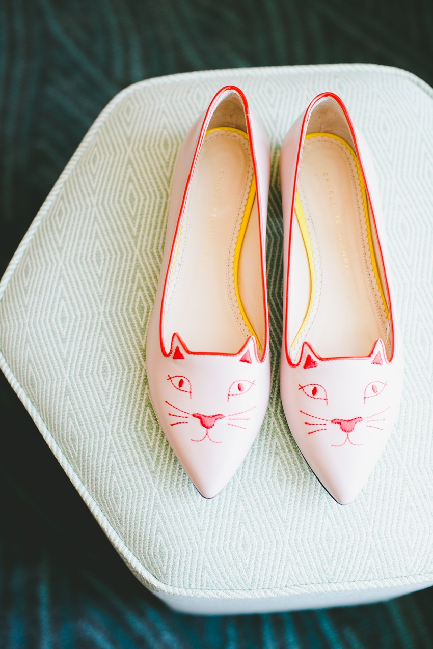 Cat Bridal Shoes