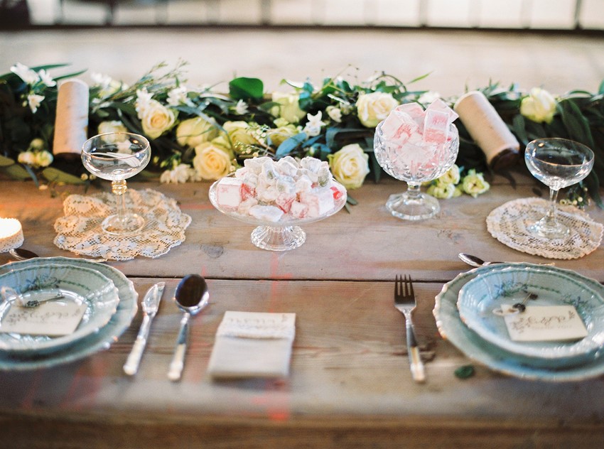 Vintage Wedding Tablescape