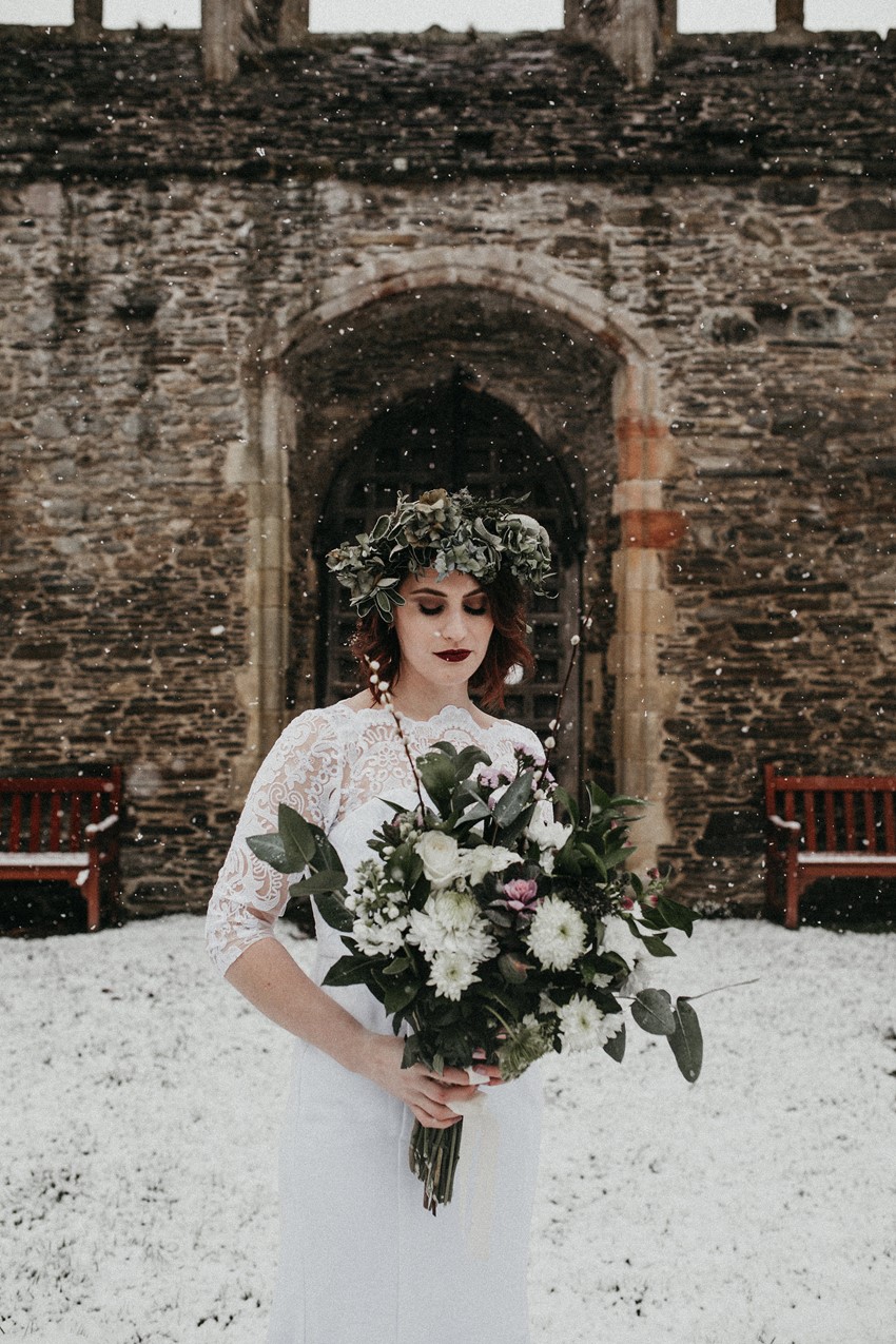 Greenery Bridal Crown
