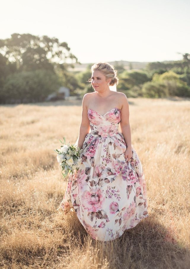 Wendy Makin Floral Wedding Dress
