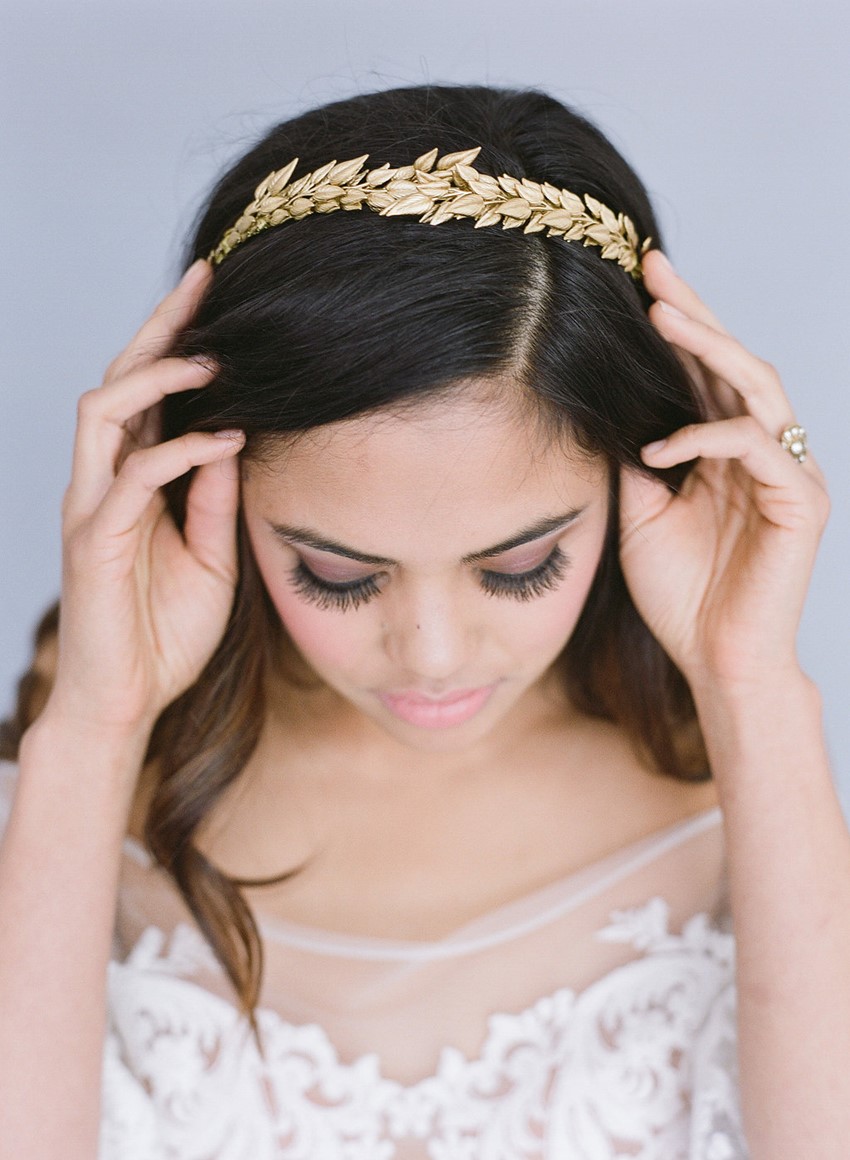 Gold Bridal Headpiece
