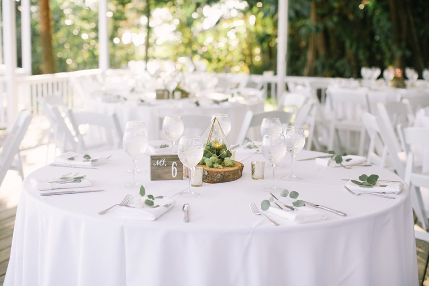 White Wedding Tables