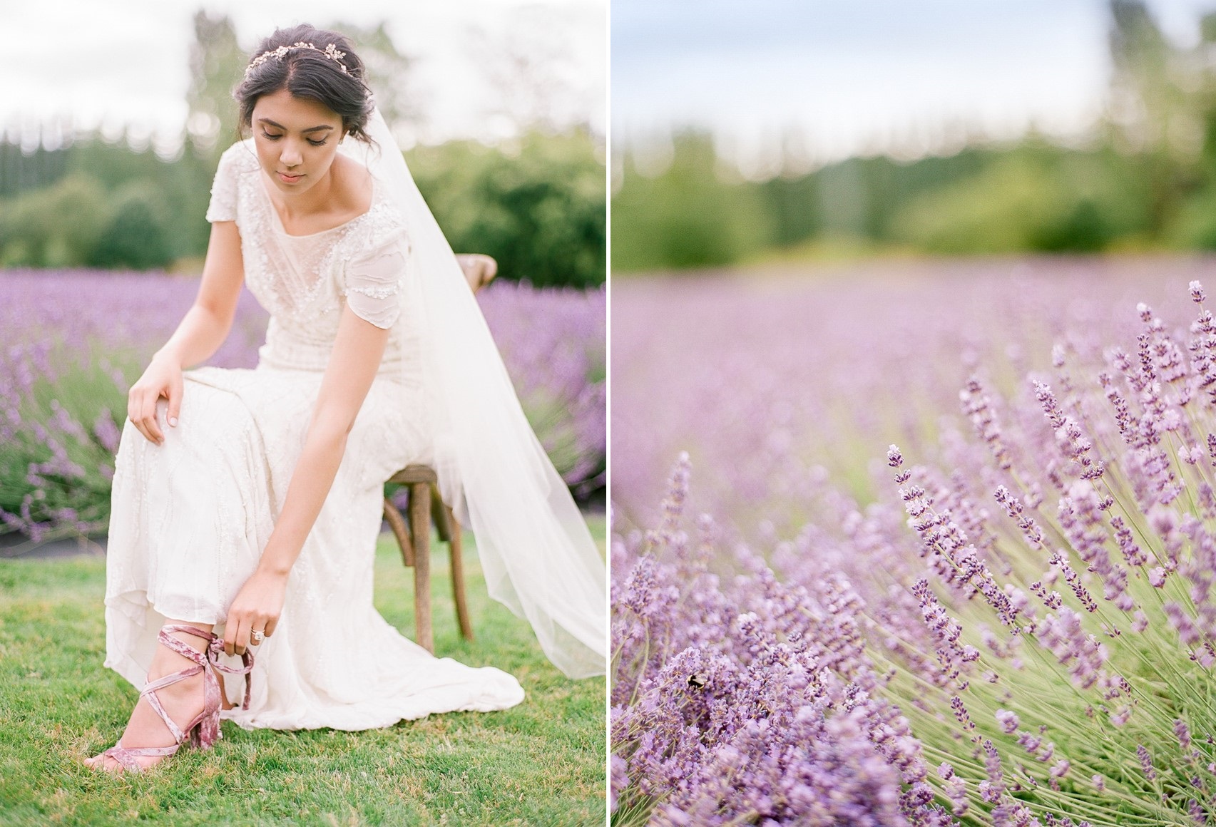 Woodinville Lavender Farm Wedding Inspiration