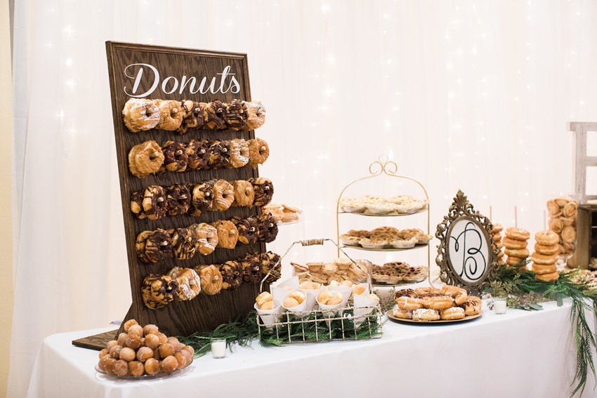 Donut Wedding Dessert Table