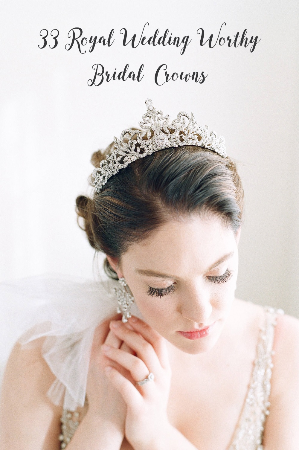 33 Royal Wedding Worthy Bridal Crowns