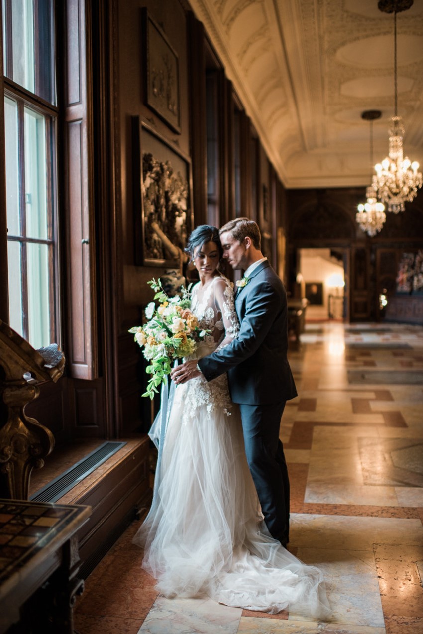 Regal Wedding Inspiration at Anderson House