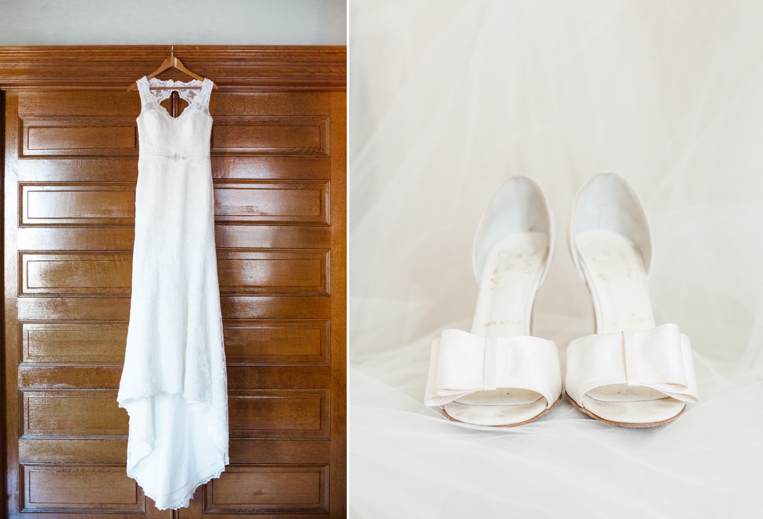 Wedding Dress & Bridal Shoes