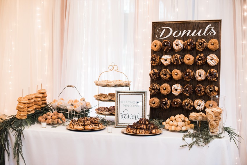 Wedding Donut Wall