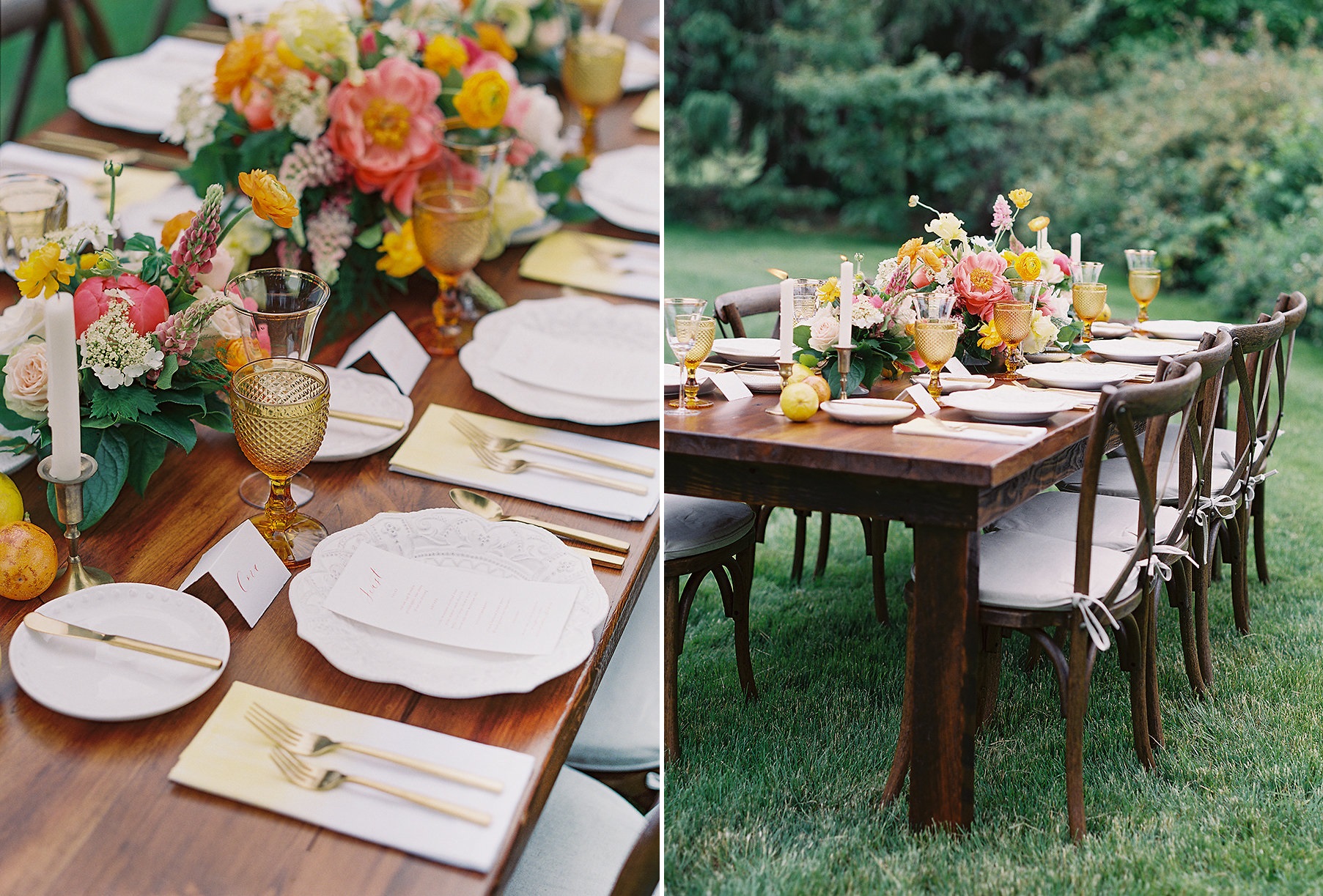 Spring Garden Wedding Table