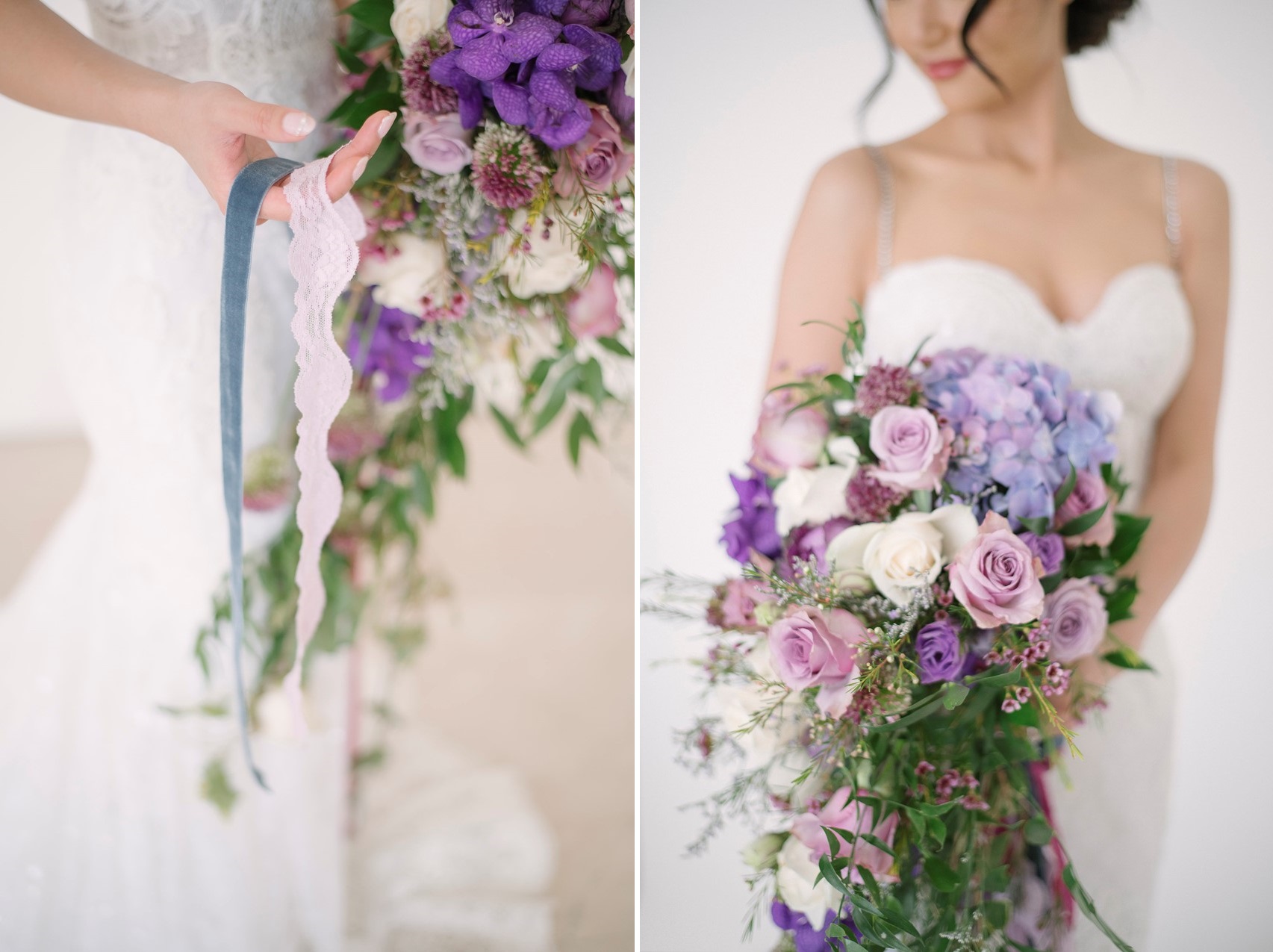 Romantic Cascading Bridal Bouquet
