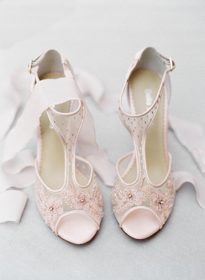 Blush Bridal Shoes