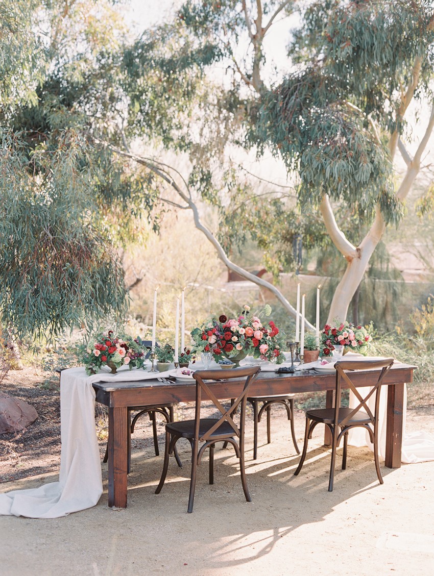 Elopement Wedding Table