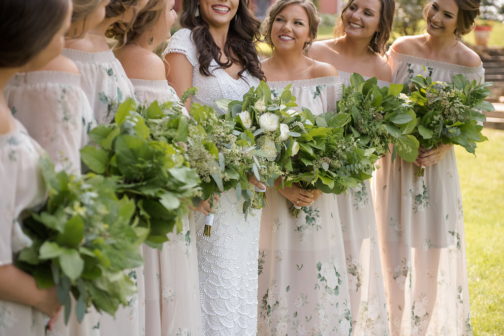 Greenery Wedding Bouquets