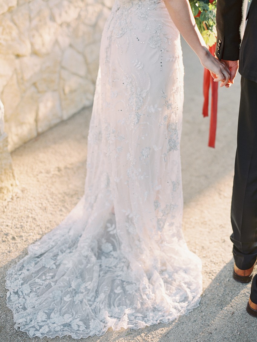 Lace Wedding Dress Train