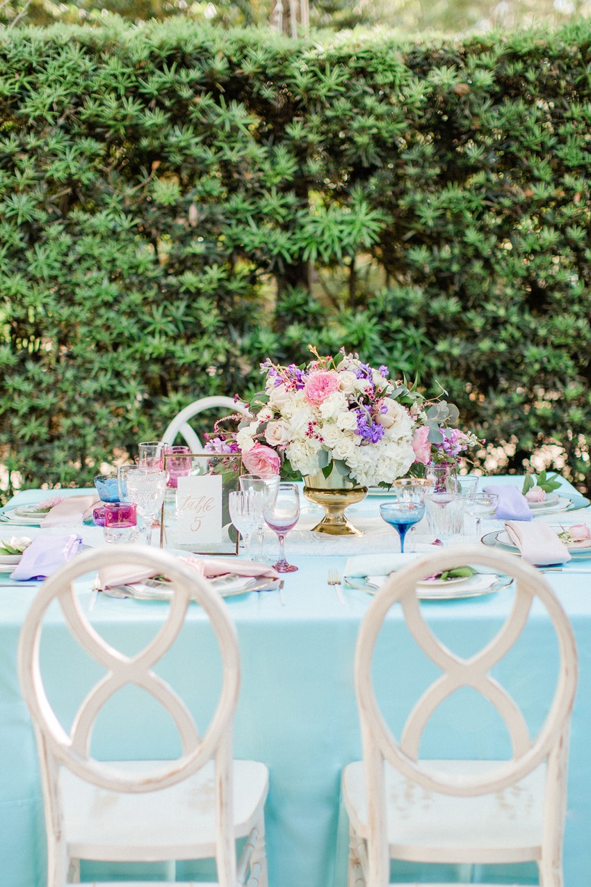 Pastel Floral Wedding Table