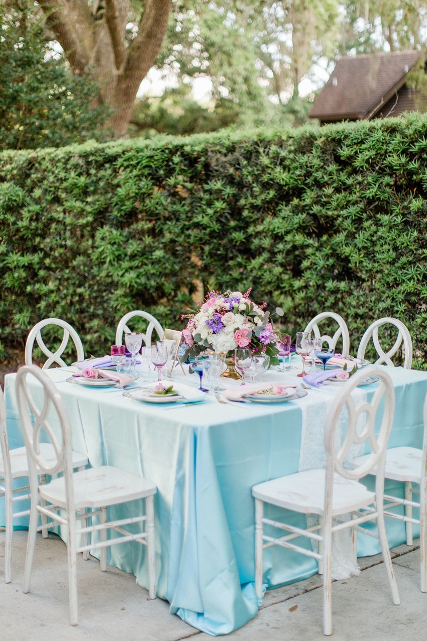 Pastel Floral Wedding Table