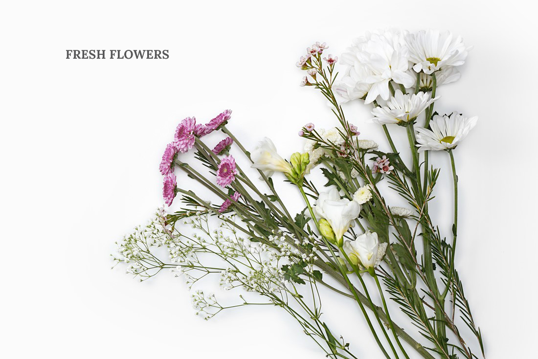 Flower Crown DIY Materials - Flowers