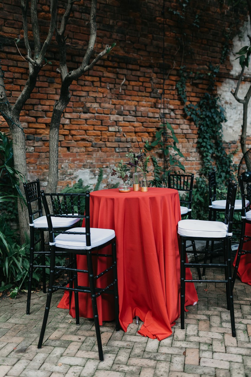 New Orleans Elopement Table