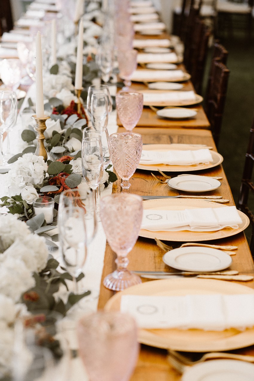 Rustic Elegant Wedding Table