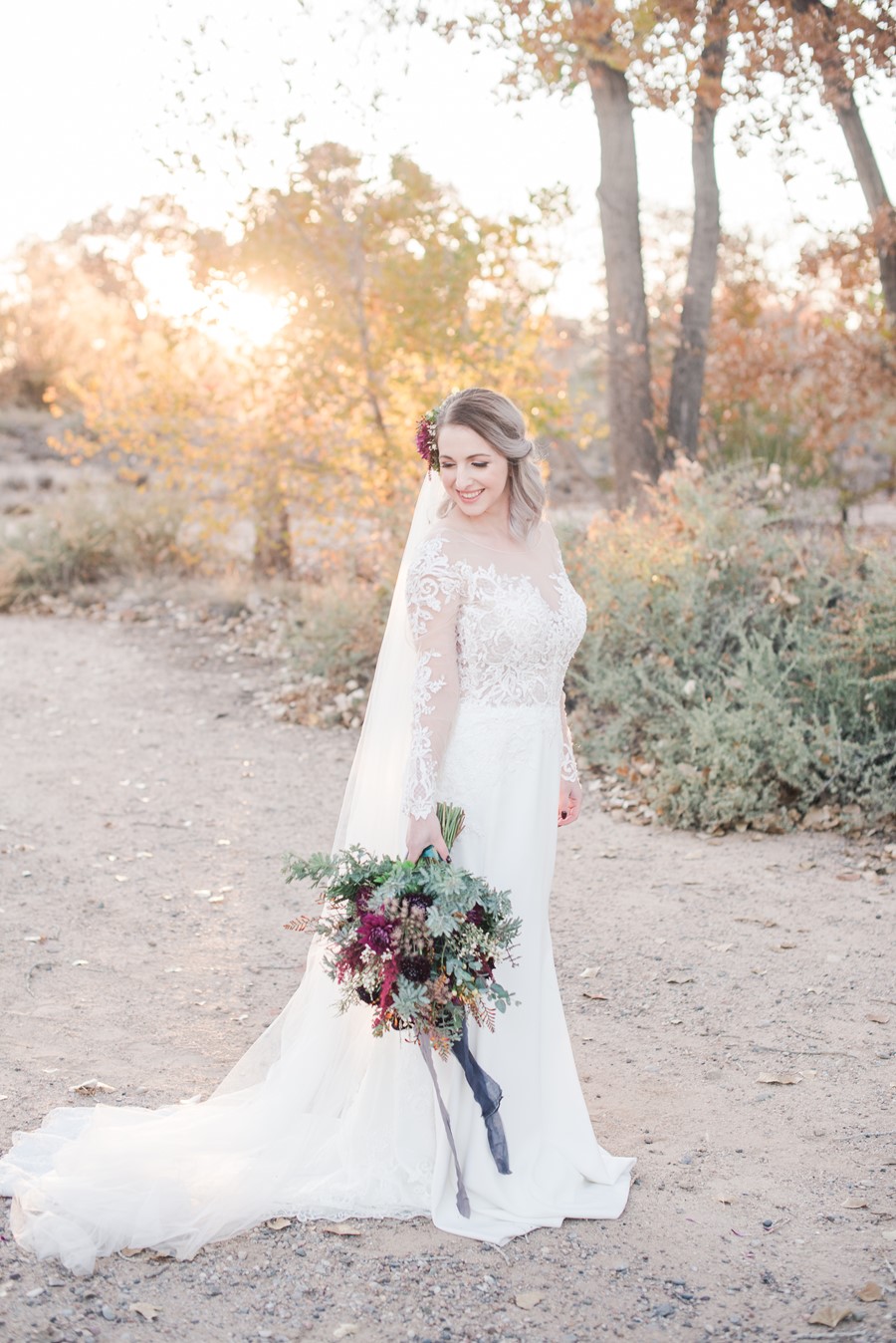 Vintage Inspired Fall Bride