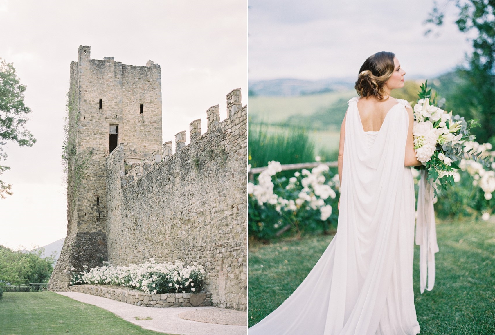 Timelessly Romantic Wedding Inspiration at an Italian Castle