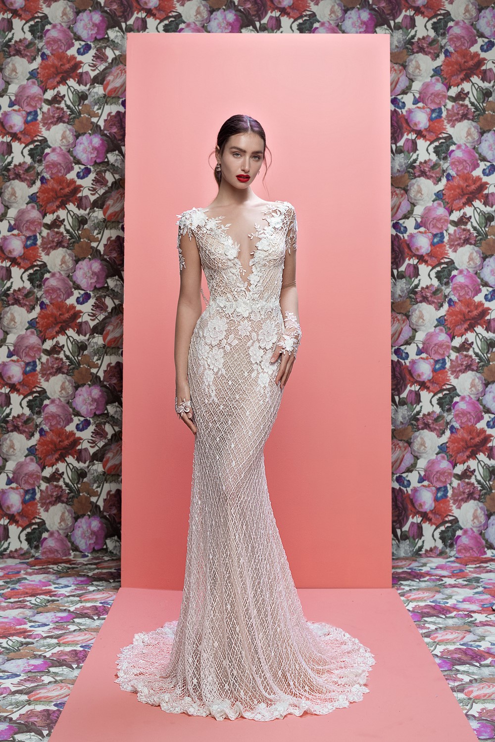 2019 Bridal Trends - 3D Florals Rhiannon Galia Lahav Spring 2019 Bridal