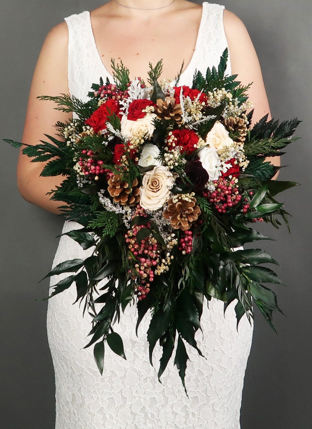 Berry Bridal Bouquet