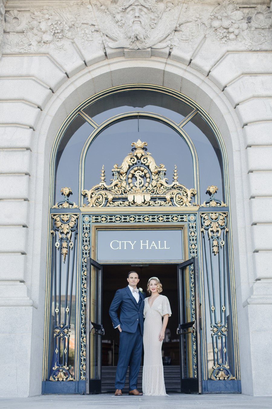 Vintage San Fancisco City Hall Wedding