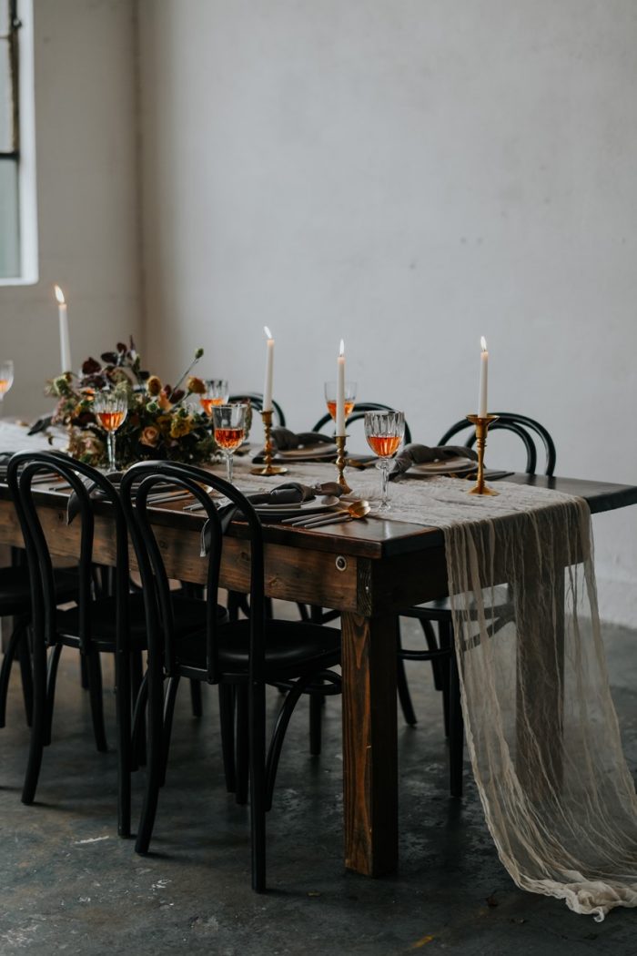 Minimalist Wedding Table