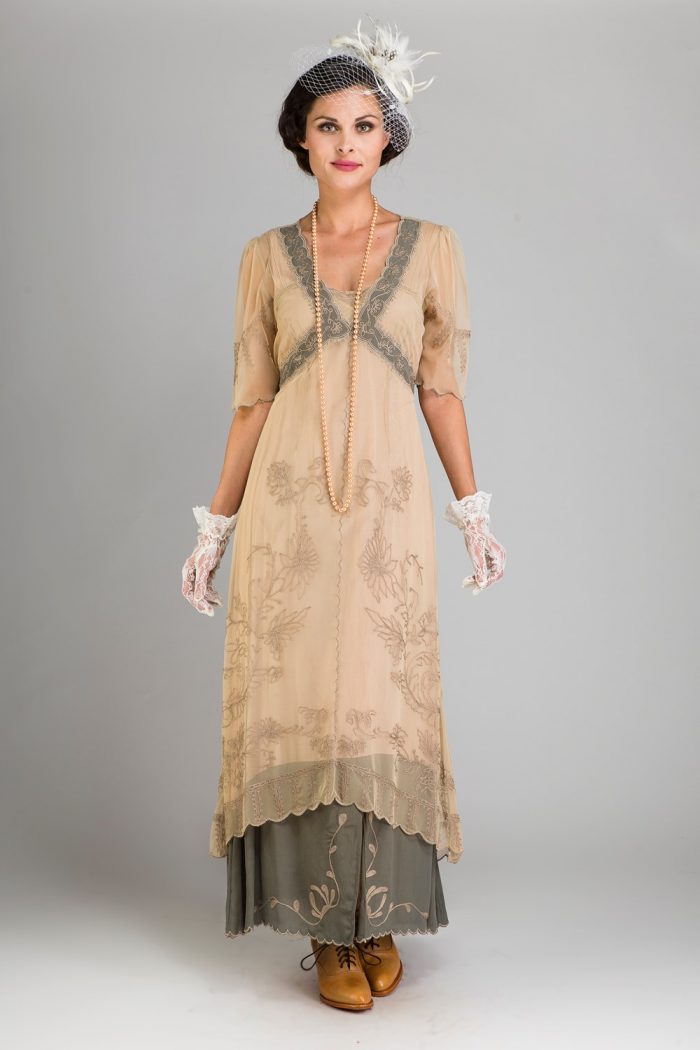 Downton Abbey Inspired Dress