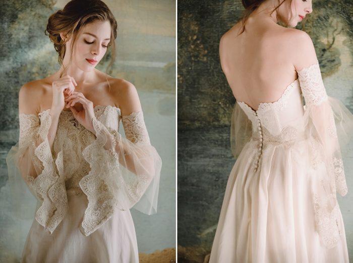 Timeless Marie Wedding Dress from Claire Pettibone's 2019 Collection