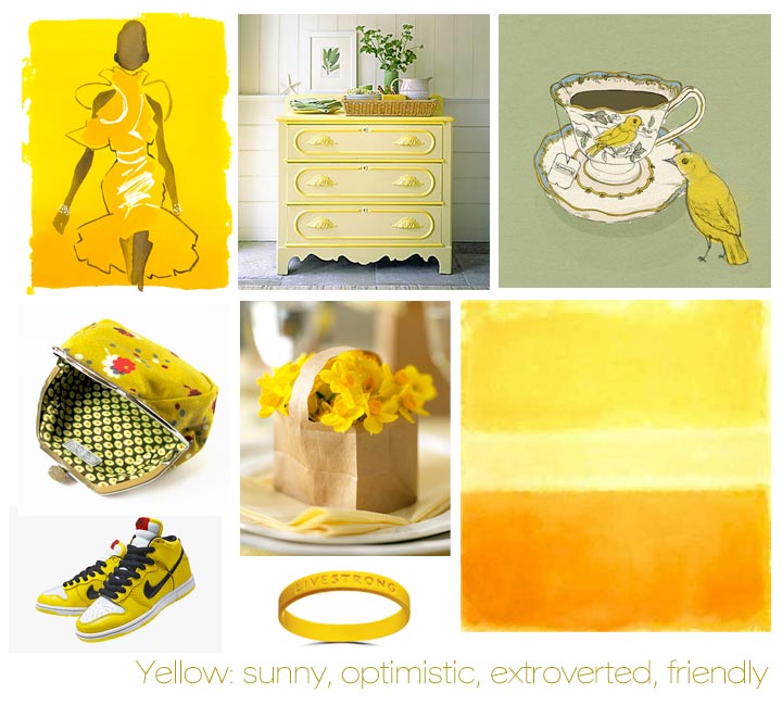 Yellow Inspiration Board