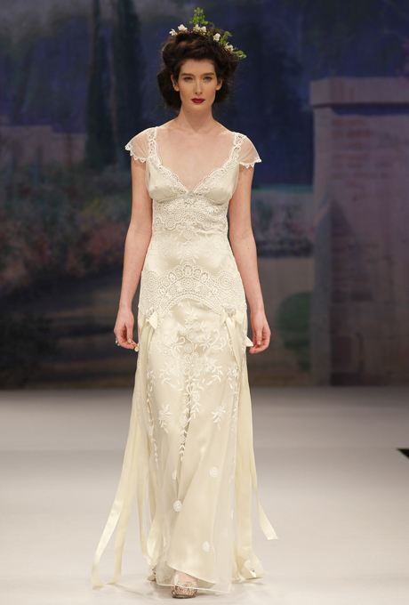 Edwardian inspired bridal gown CLAIRE PETTIBONE Toulouse