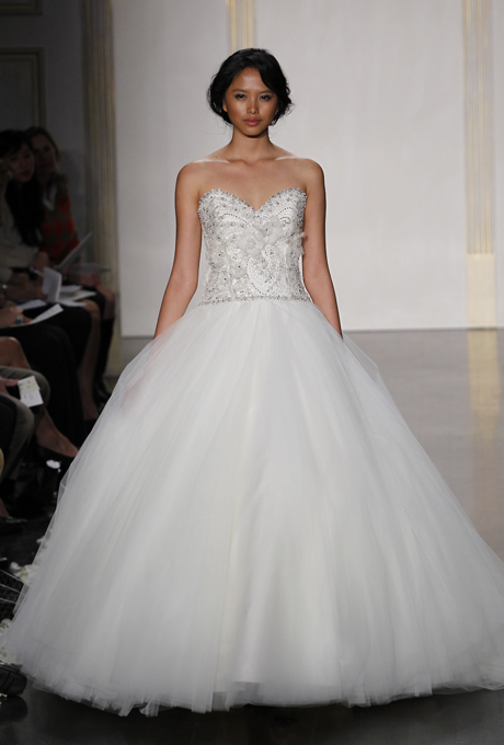 1950s inspired gown from Lazaro