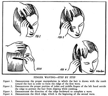 Marcel Waves and Finger Waves Hairstyles of the 1920s : Chic Vintage Brides