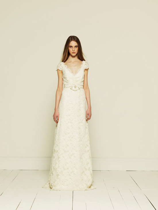 Collette Dinnigan 2012 - French Corded Lace Wedding Dress